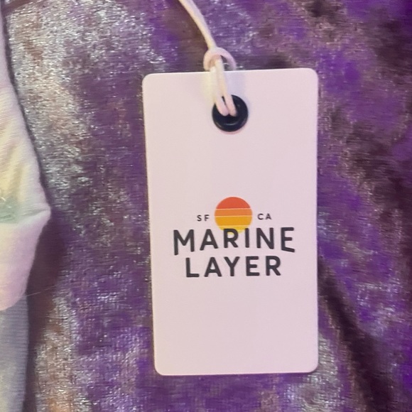 Marine Layer Seafoam Hatters Ringer T Shirt - Picture 8 of 14